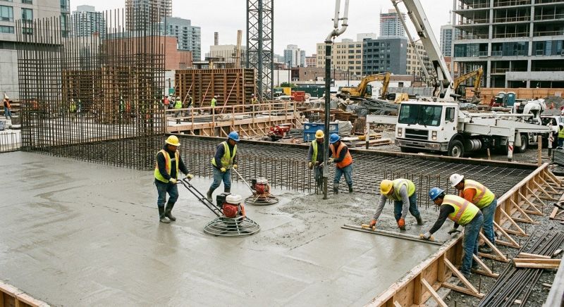 Commercial Slab Construction in Kalamazoo, MI