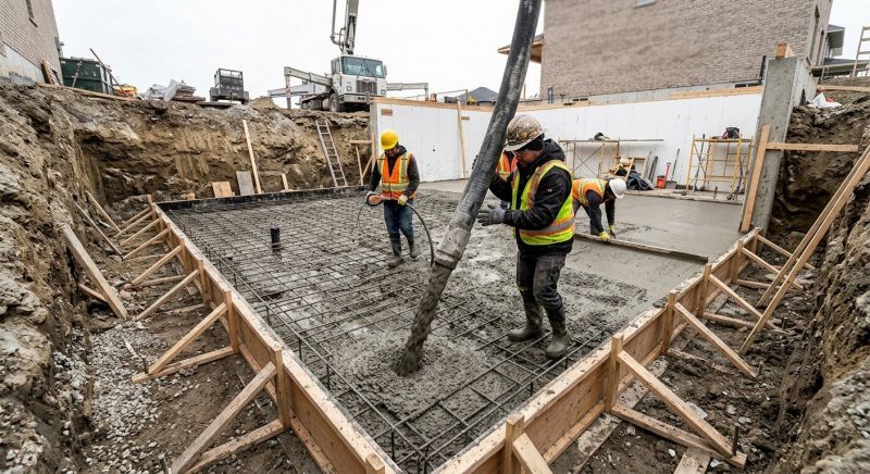Basement Concrete Installation in Fort Wayne, IN