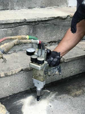 Patio Concrete Pouring