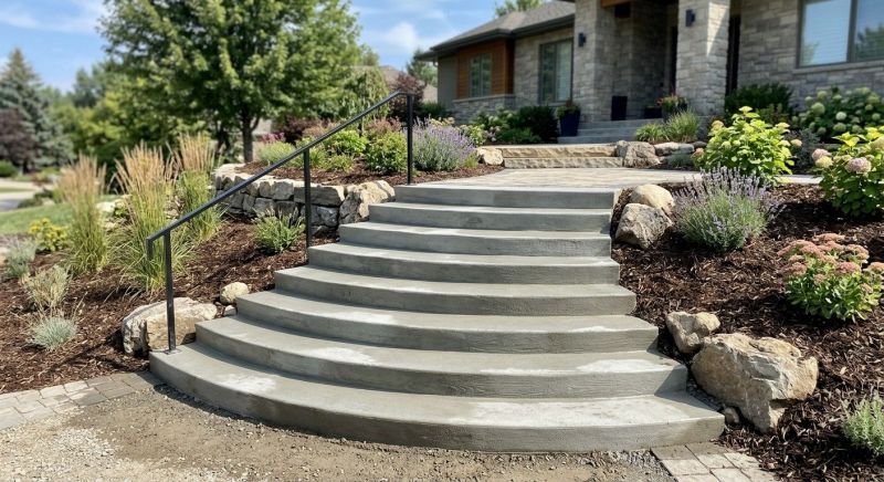 Steps Pouring in Salt Lake City, UT